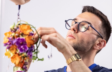 Emeric LABAT en pleine compétition