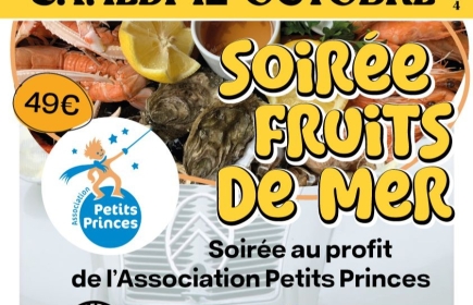 Soirée fruits de mer au profit de l'association Petits Princes